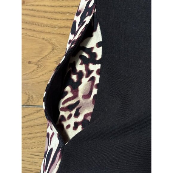 Susan Graver Weekend Women’s Medium Zip-Front Jacket Pockets Leopard Print NWOT - Picture 14 of 15